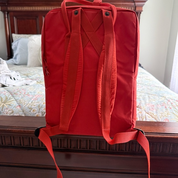 Fjallraven Kanken Orange Backpack - Picture 3 of 8